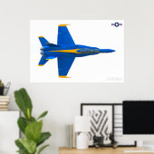 F/A-18D HORNET POSTER (Heimbüro)