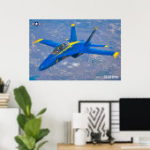 F/A-18D HORNET POSTER (Heimbüro)
