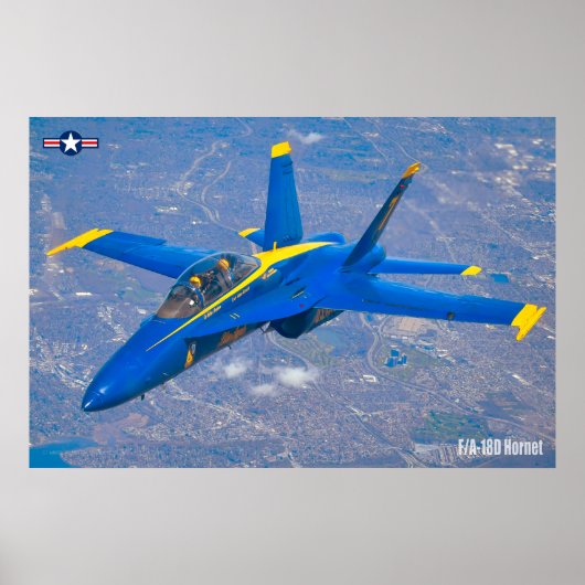 F/A-18D HORNET POSTER (Vorne)