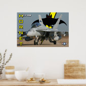 F/A-18D Hornet-Poster Poster (Küche)