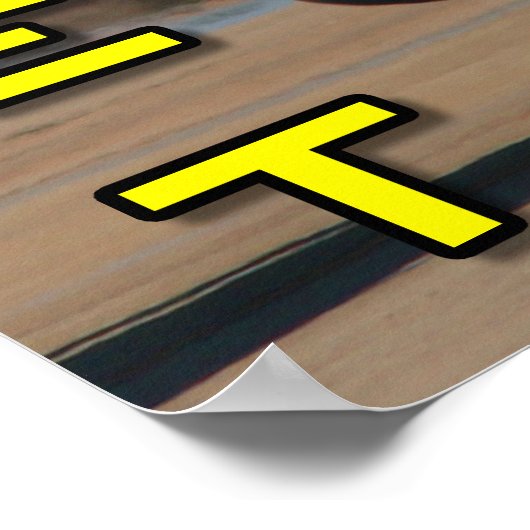 F/A-18D Hornet-Poster Poster (Ecke)