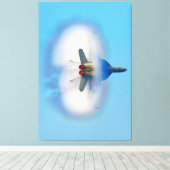 F/A-18E SUPER HORNET 40x60 Leinwanddruck (Insitu (Holzboden))