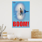 F/A-18E SUPER HORNET - BOOM! POSTER (Küche)