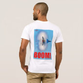 F/A-18E SUPER HORNET - BOOM! T-Shirt (Schwarz voll)