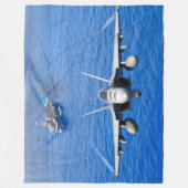 F/A-18E SUPER HORNET FLEECEDECKE (Vorderseite)