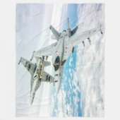 F/A-18E SUPER HORNET FLEECEDECKE (Vorderseite)