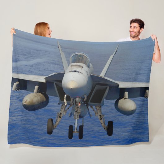 F/A-18E SUPER HORNET FLEECEDECKE (Beispiel)