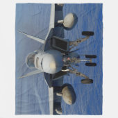 F/A-18E SUPER HORNET FLEECEDECKE (Vorderseite)