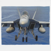 F/A-18E SUPER HORNET FLEECEDECKE (Vorderseite (Horizontal))