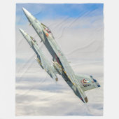 F/A-18E SUPER HORNET FLEECEDECKE (Vorderseite)