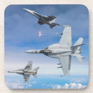 F/A-18E SUPER HORNET GETRÄNKEUNTERSETZER