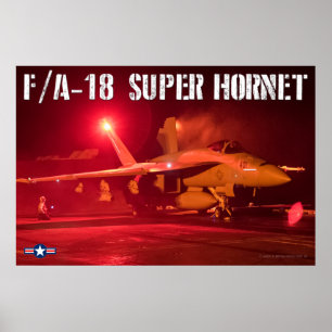 F/A-18E SUPER HORNET POSTER