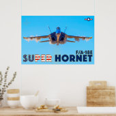 F/A-18E SUPER HORNET POSTER (Küche)
