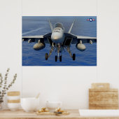 F/A-18E SUPER HORNET POSTER (Küche)
