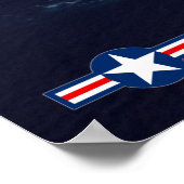 F/A-18E SUPER HORNET POSTER (Ecke)