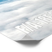 F/A-18E SUPER HORNET POSTER (Ecke)