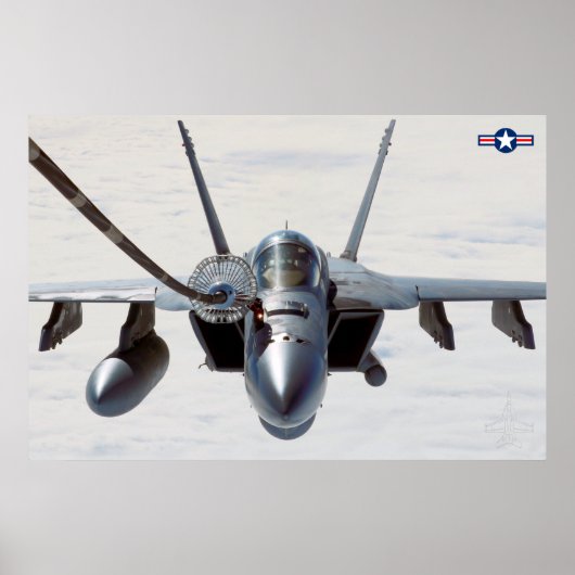 F/A-18E SUPER HORNET POSTER (Vorne)