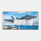 F/A-18E SUPER HORNET SCHREIBTISCHUNTERLAGE (Tastatur & Maus)