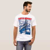 F/A-18E SUPER HORNET T-Shirt (Vorne ganz)