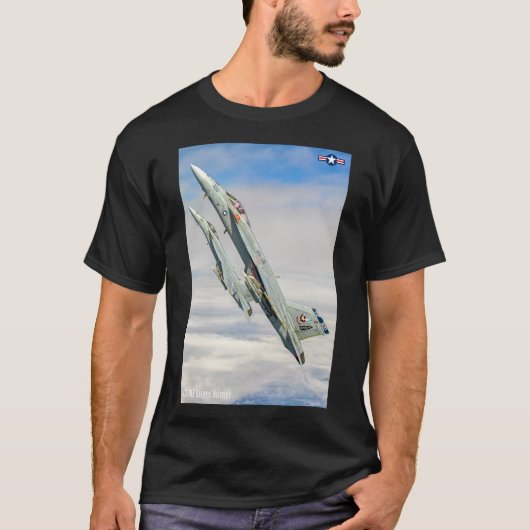 F/A-18E SUPER HORNET T-Shirt (Vorderseite)