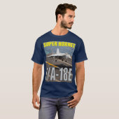 F/A-18E SUPER HORNET T-Shirt (Vorne ganz)