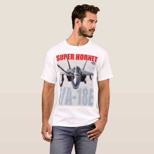 F/A-18E SUPER HORNET T-Shirt (Vorne ganz)