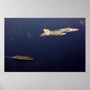 F/A-18E Superhornet Poster