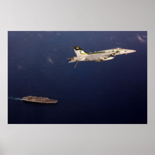 F/A-18E Superhornet Poster (Vorne)