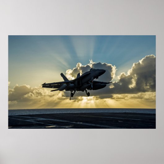 F/A-18E Superhornet Poster (Vorne)