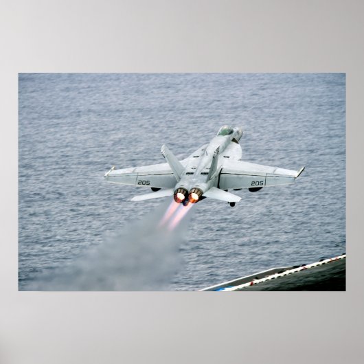 F/A-18E Superhornet Poster (Vorne)