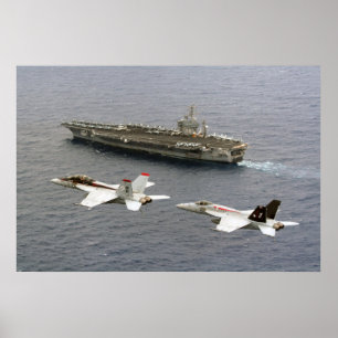 F/A-18E Superhornet Poster