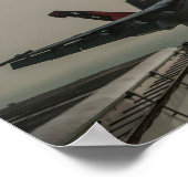 F/A-18E Superhornet Poster (Ecke)