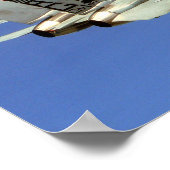 F/A-18E Superhornet Poster (Ecke)