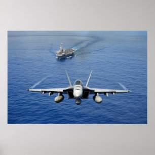 F/A-18E Superhornet Poster