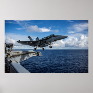 F/A-18E Superhornet Poster