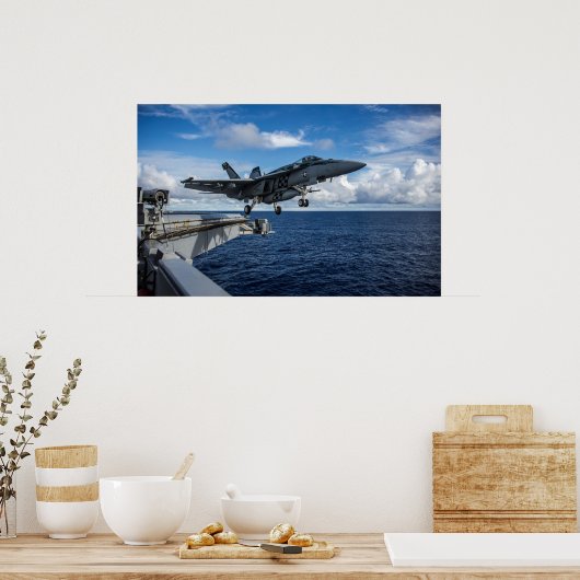 F/A-18E Superhornet Poster (Küche)