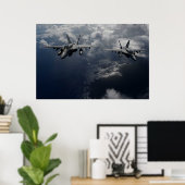 F/A-18E Superhornet Poster (Heimbüro)