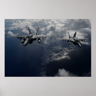 F/A-18E Superhornet Poster