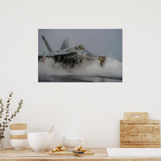 F/A-18E Superhornet Poster (Küche)