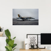 F/A-18E Superhornet Poster (Heimbüro)