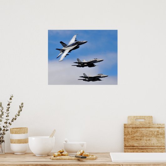 F/A-18E Superhornet Poster (Küche)