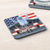 F/A-18F SUPER HORNET GETRÄNKEUNTERSETZER (Linke Seite)