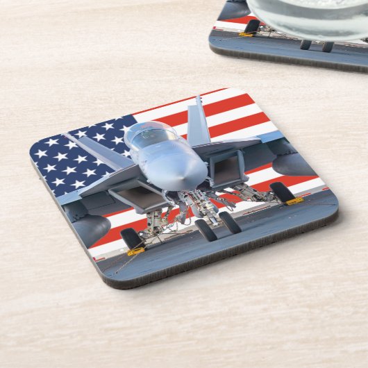 F/A-18F SUPER HORNET GETRÄNKEUNTERSETZER (Linke Seite)