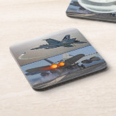 F/A-18F SUPER HORNET GETRÄNKEUNTERSETZER (Linke Seite)