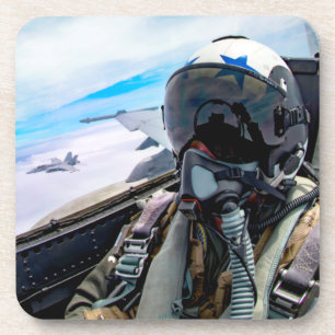 F/A-18F SUPER HORNET PILOT GETRÄNKEUNTERSETZER