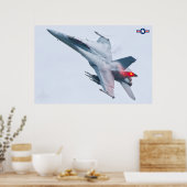 F/A-18F SUPER HORNET POSTER (Küche)