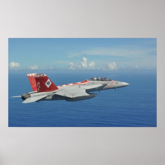F/A-18F Super Hornet Poster (Vorne)