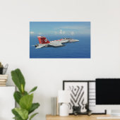 F/A-18F Super Hornet Poster (Heimbüro)