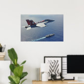 F/A-18F Super Hornet Poster (Heimbüro)