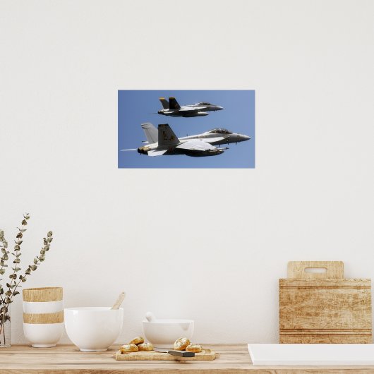 F/A-18F Super Hornet Poster (Küche)